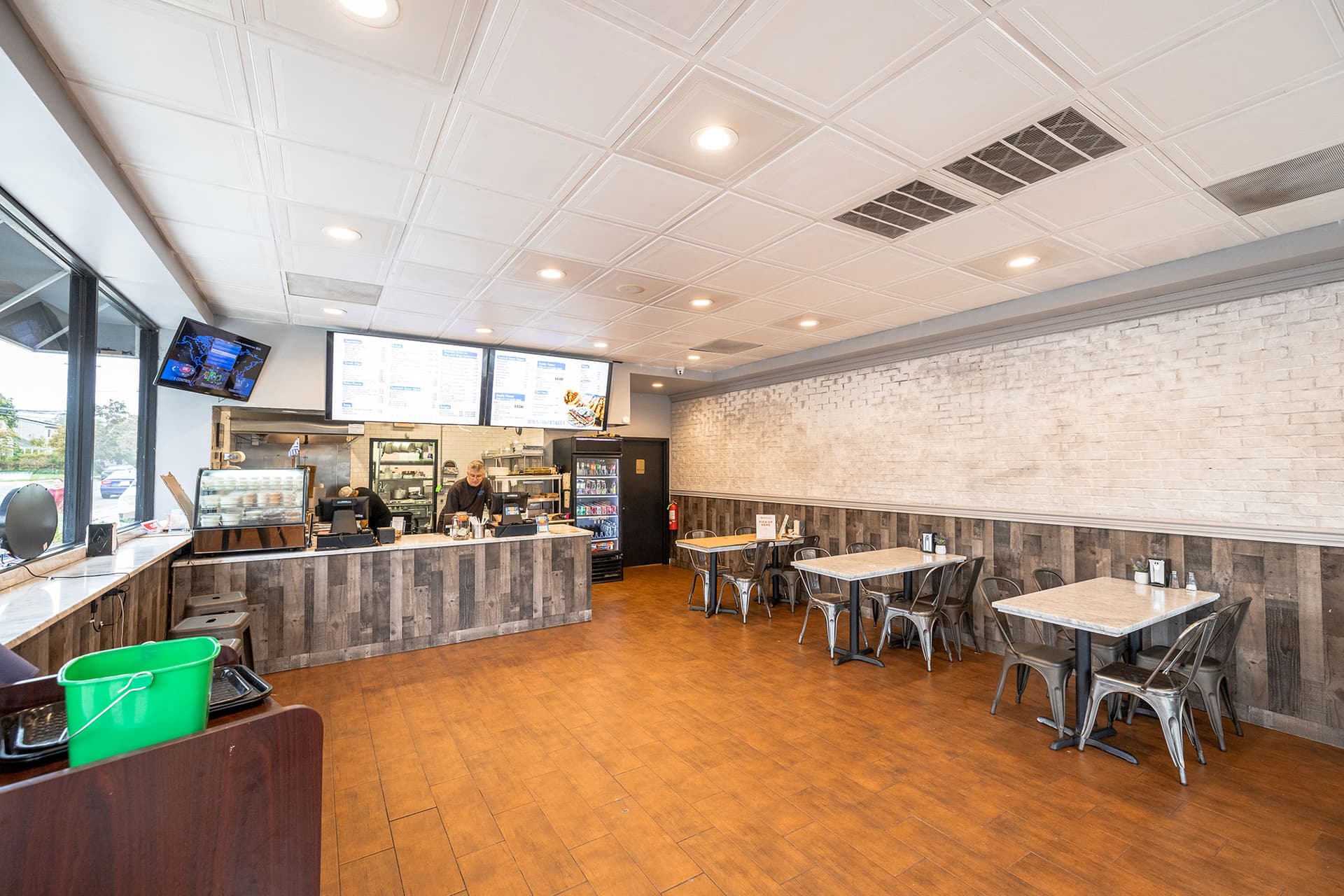 Souvlaki Street Interior Dining Area